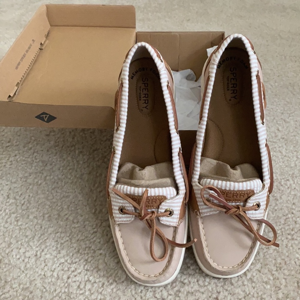 Sperry seersucker, Sz 8